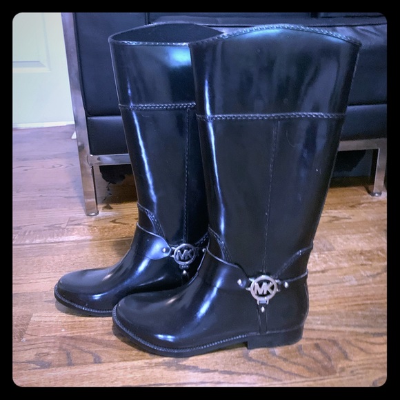 Michael Kors rain boots - Picture 1 of 5